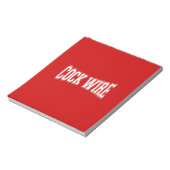 COCKWIRE NOTIZBLOCK (Rotiert)