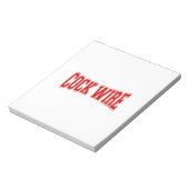 COCKWIRE NOTIZBLOCK (Rotiert)