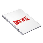 COCKWIRE NOTIZBLOCK (Rechte Seite)