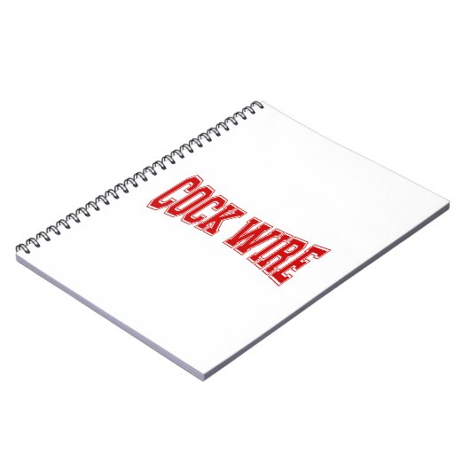 COCKWIRE NOTIZBLOCK (Linke Seite)