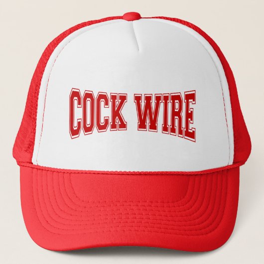 COCKWIRE TRUCKERKAPPE (Vorderseite)