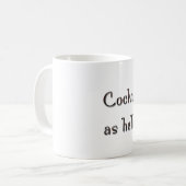 Cocky als Hölle Kaffeetasse (Vorderseite Links)