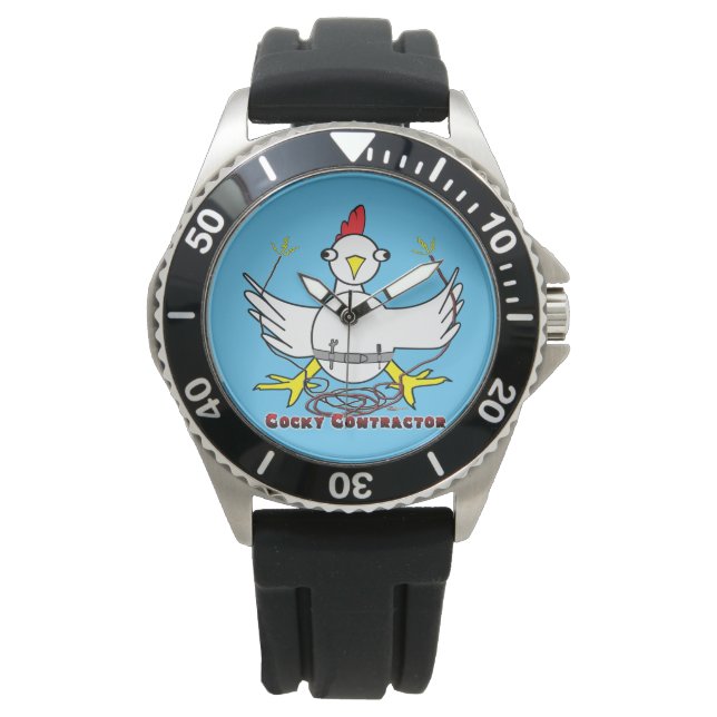 Cocky Contractor Armbanduhr (Vorderseite)