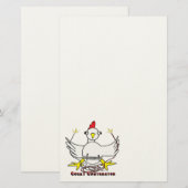 Cocky Contractor Briefpapier (Vorne/Hinten)