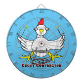 Cocky Contractor Dartscheibe (vorne)