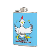 Cocky Contractor Flachmann (Links)