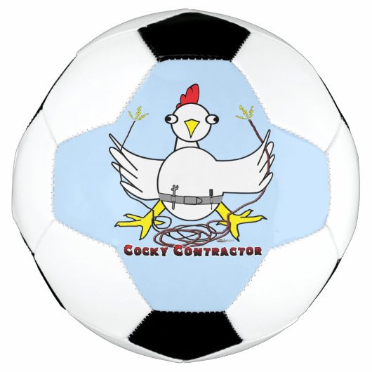 Cocky Contractor Fußball (Vorderseite)