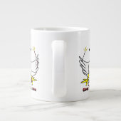 Cocky Contractor Jumbo-Tasse (Rückseite)
