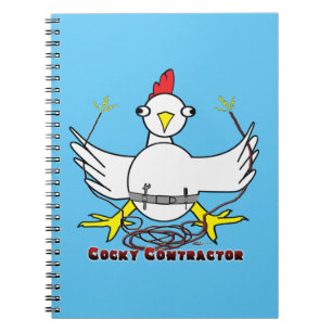 Cocky Contractor Notizblock