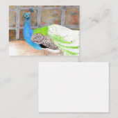 "Cocky"-Originalkunst Mitteilungskarte (Vorne/Hinten)