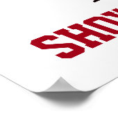 Cocky Rooster Poster (Ecke)