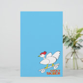 Cocky Skater Briefpapier (Stehend Vorderseite)
