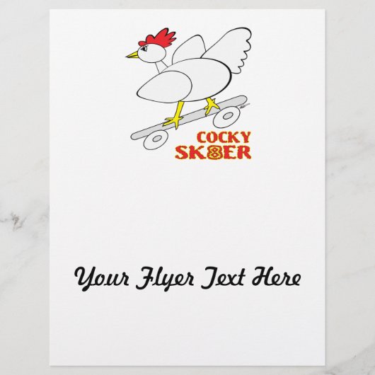Cocky Skater Flyer (Vorne)