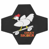 Cocky Skater Fußball (Flach)
