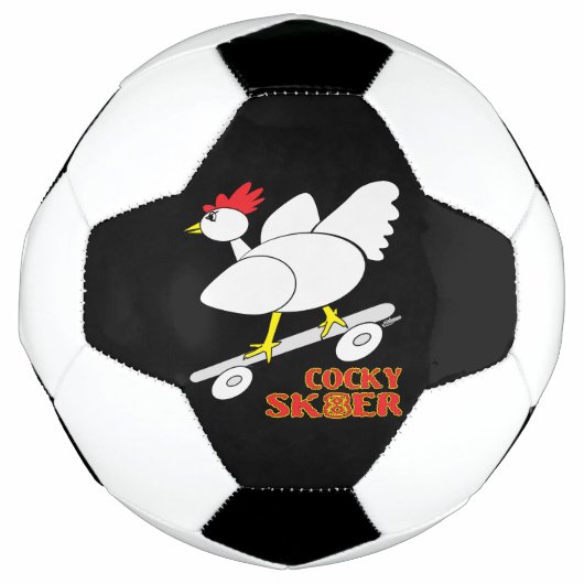 Cocky Skater Fußball (Vorderseite)