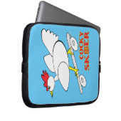 Cocky Skater Laptopschutzhülle (Vorne Rechts)