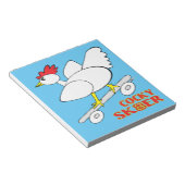 Cocky Skater Notizblock (angewinkelt)