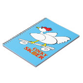 Cocky Skater Notizblock (Linke Seite)