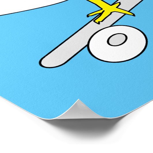 Cocky Skater Poster (Ecke)