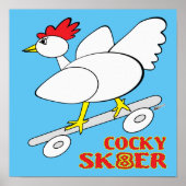 Cocky Skater Poster (Vorne)
