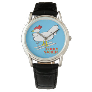 Cocky Skier Armbanduhr