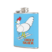 Cocky Skier Flachmann (Links)