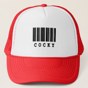 Cocky Strichcode Truckerkappe