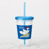 Cocky Surfer Acryltrinkbecher (Vorderseite)