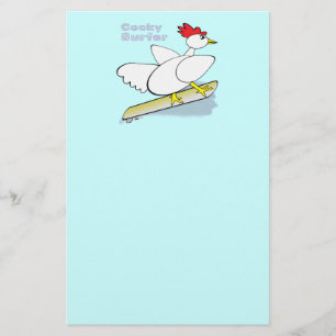 Cocky Surfer Briefpapier