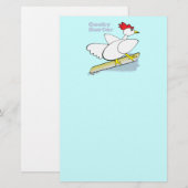 Cocky Surfer Briefpapier (Vorne/Hinten)