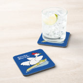 Cocky Surfer Getränkeuntersetzer (Rechte Seite)