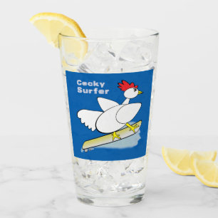 Cocky Surfer Glas