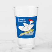 Cocky Surfer Glas (Vorderseite)