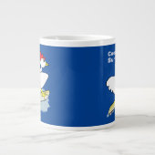 Cocky Surfer Jumbo-Tasse (Vorderseite)