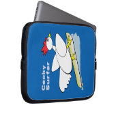 Cocky Surfer Laptopschutzhülle (Vorne Rechts)