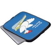 Cocky Surfer Laptopschutzhülle (Vorne Knopf)