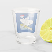 Cocky Surfer Schnapsglas (Rückseite)