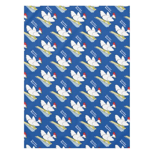 Cocky Surfer Tischdecke (Vorderseite)