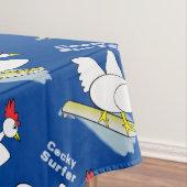 Cocky Surfer Tischdecke (Beispiel)