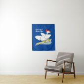 Cocky Surfer Wandteppich (Beispiel)