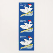 Cocky Surfer Yogamatte (Rückseite)