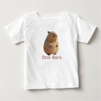 Coco-Bara Vibes. Capybara Core: Kokospalme-Couture Baby T-shirt