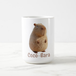 Coco-Bara Vibes. Capybara Core: Kokospalme-Couture Kaffeetasse