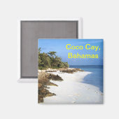 Coco Cay Bahamas Magnet (Vorderseite/Rückseite)