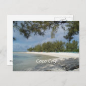Coco Cay Island, Bahamas Postkarte (Vorne/Hinten)