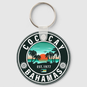 Coco Cay Island Bahamas Vintag Souvenirs 80er Schlüsselanhänger