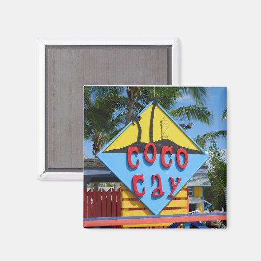 Coco Cay Magnet (Vorderseite/Rückseite)