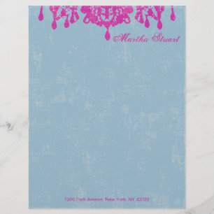 Coco Chandelier CHANGE FARBE ~ Letterhead Briefkopf