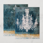 Coco Chandelier ~ Einladung (Vorne/Hinten)