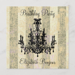 Coco Chandelier ~ Einladung